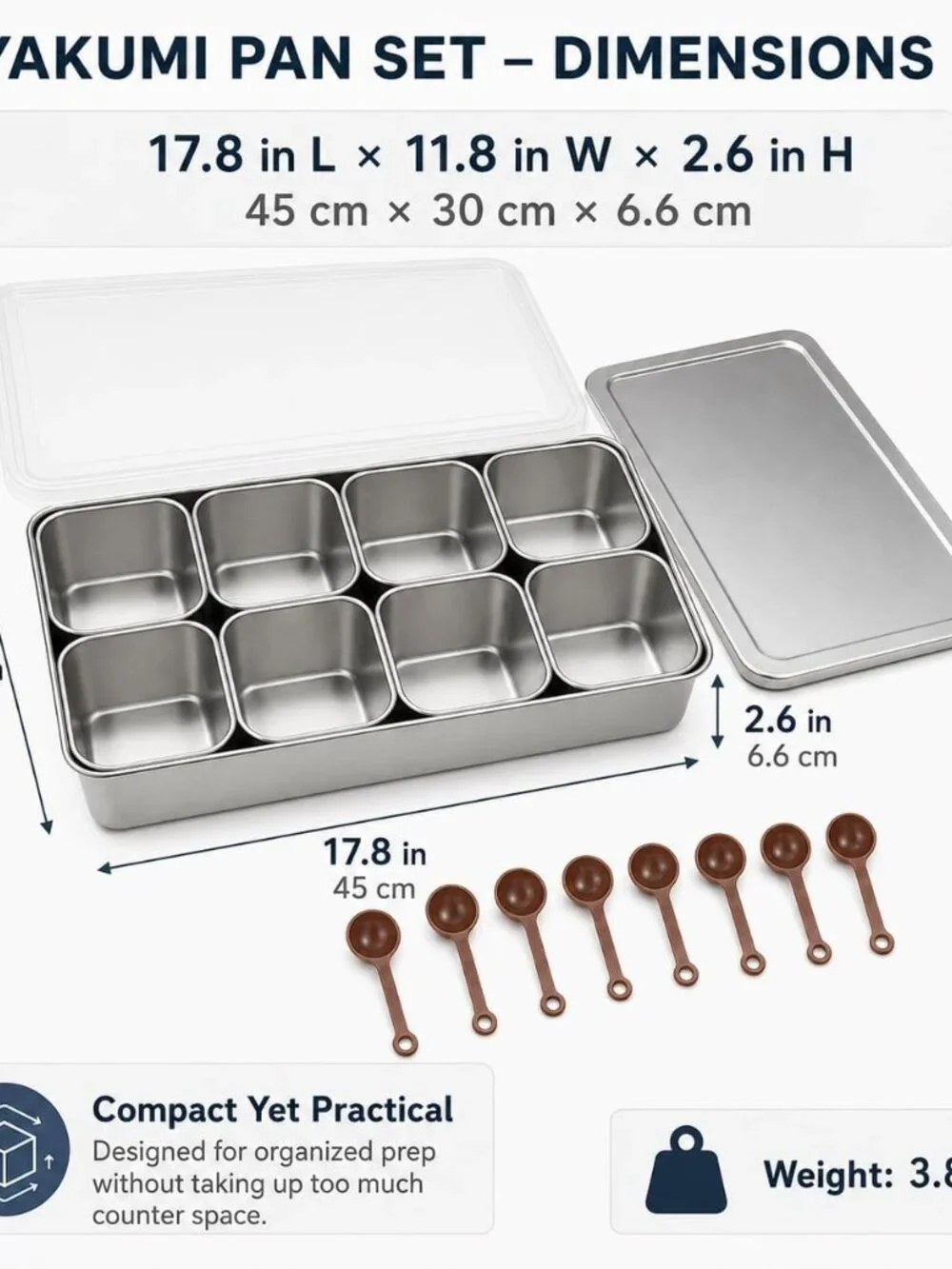 Stainless Steel Yakumi Pan